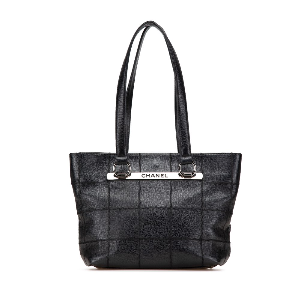 Chanel Caviar Choco Bar Tote