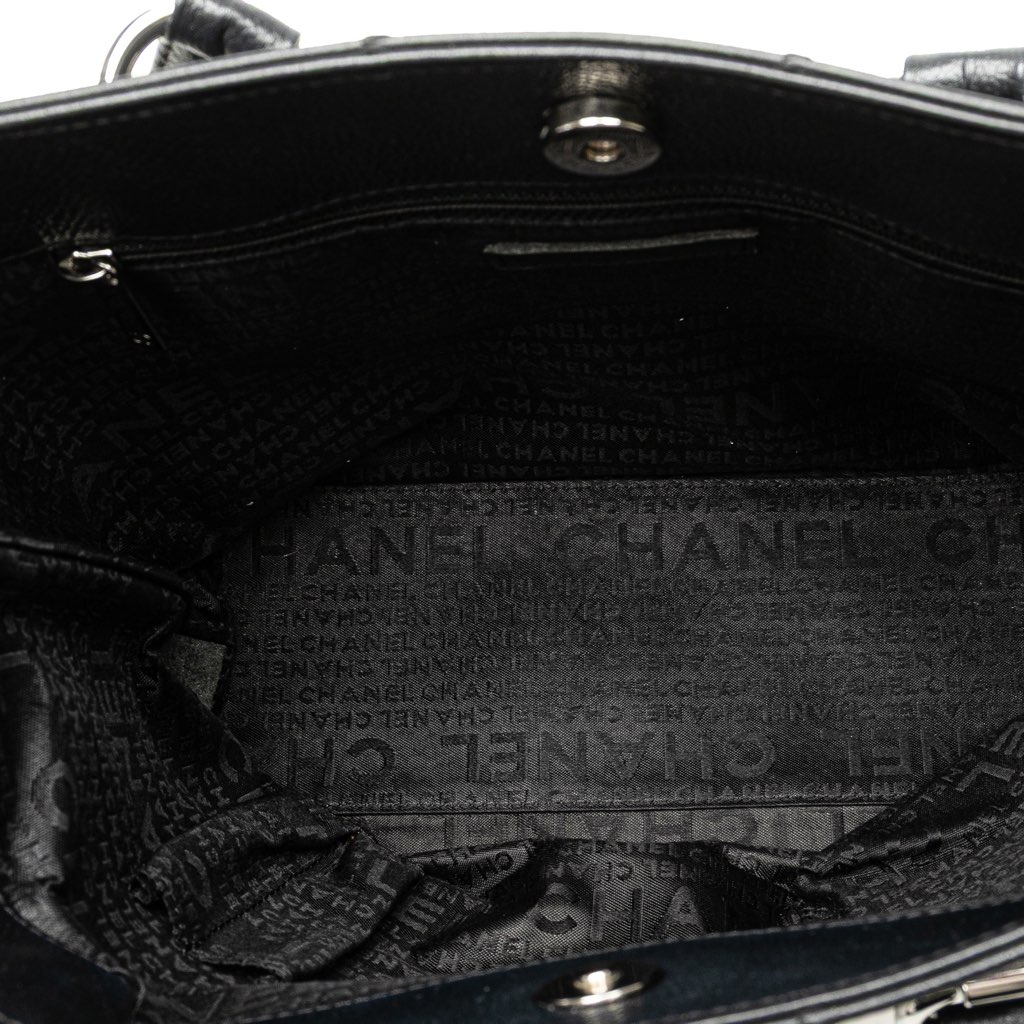 Chanel Caviar Choco Bar Tote - 4
