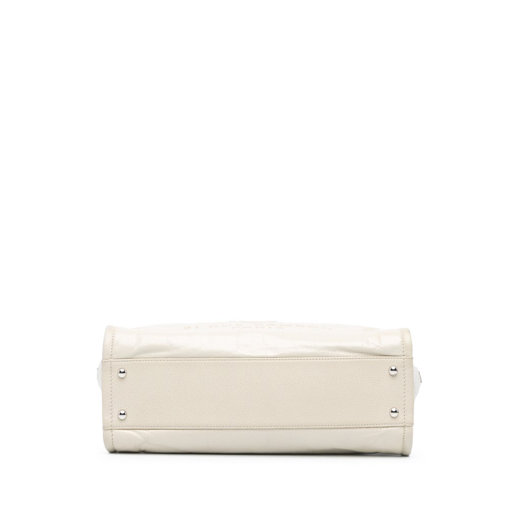 Chanel Small Glazed Calfskin Deauville Tote - 3