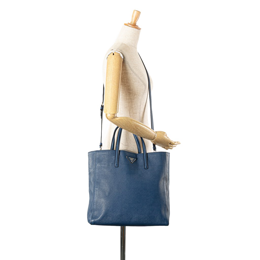 Prada Saffiano Soft Tote - Image 14