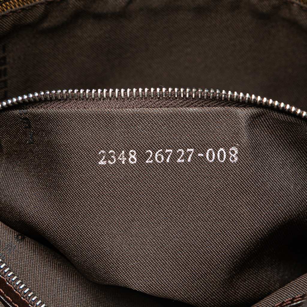 Fendi Zucca Canvas Shoulder Bag - Detail 1