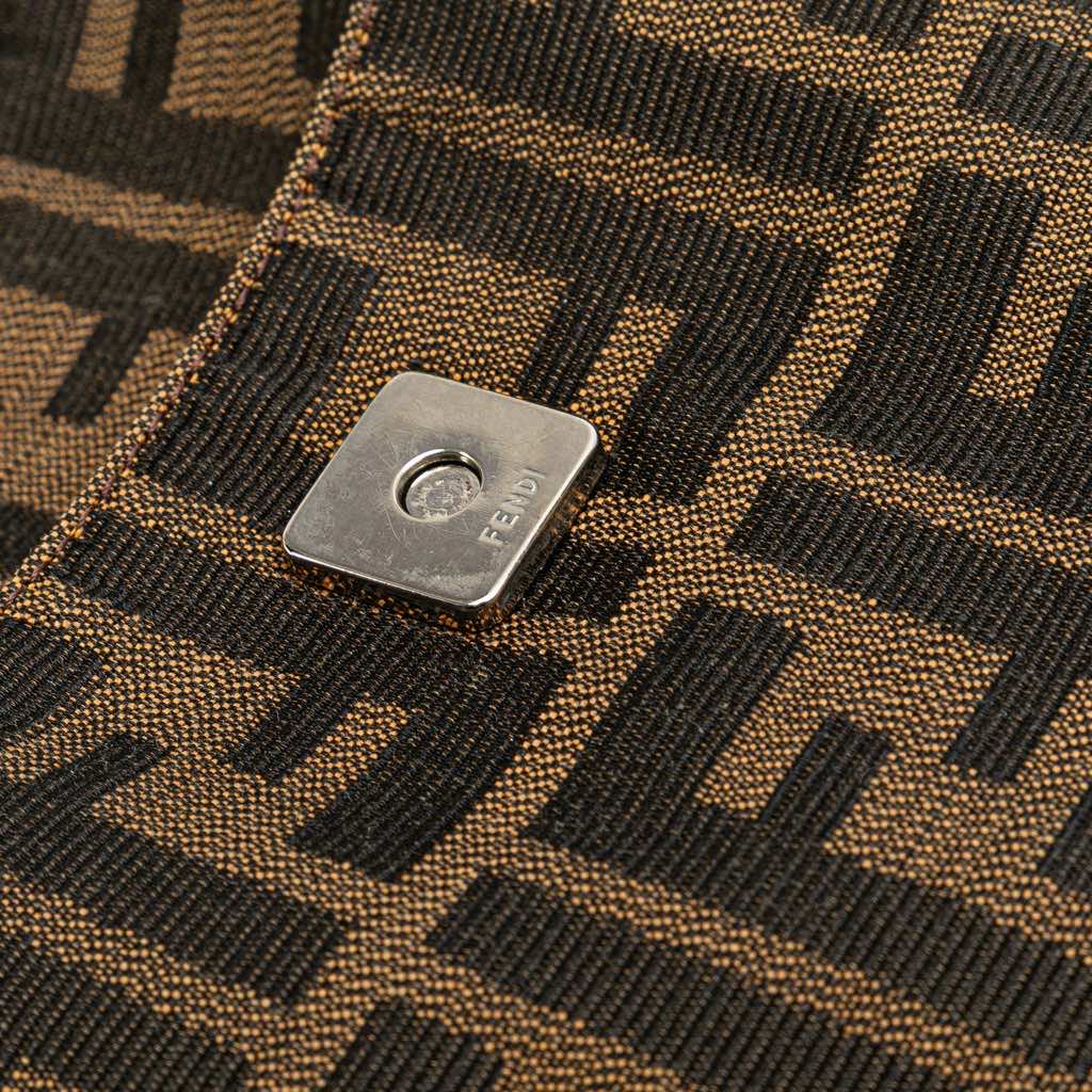 Fendi Zucca Canvas Shoulder Bag - Image 11