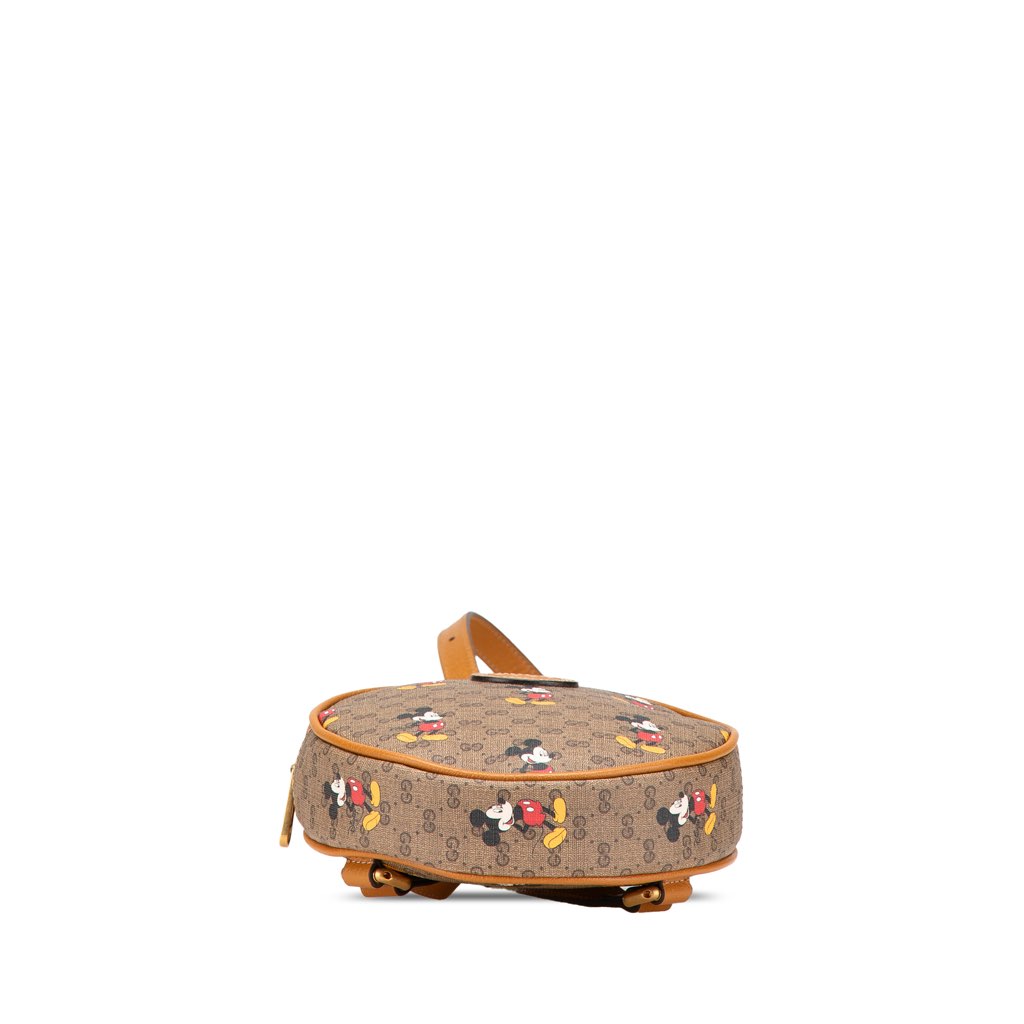 Gucci Disney Micro GG Supreme Round Mickey Mouse Backpack - 3