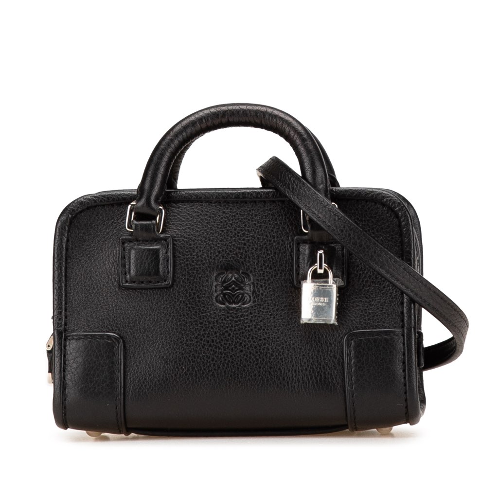 Loewe Micro Leather Amazona Satchel