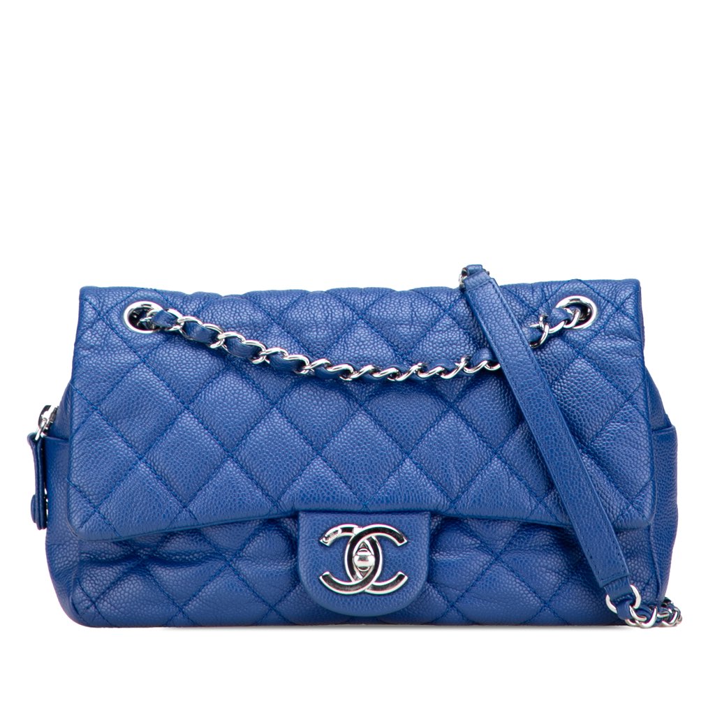 Chanel Medium Quilted Caviar Easy Flap