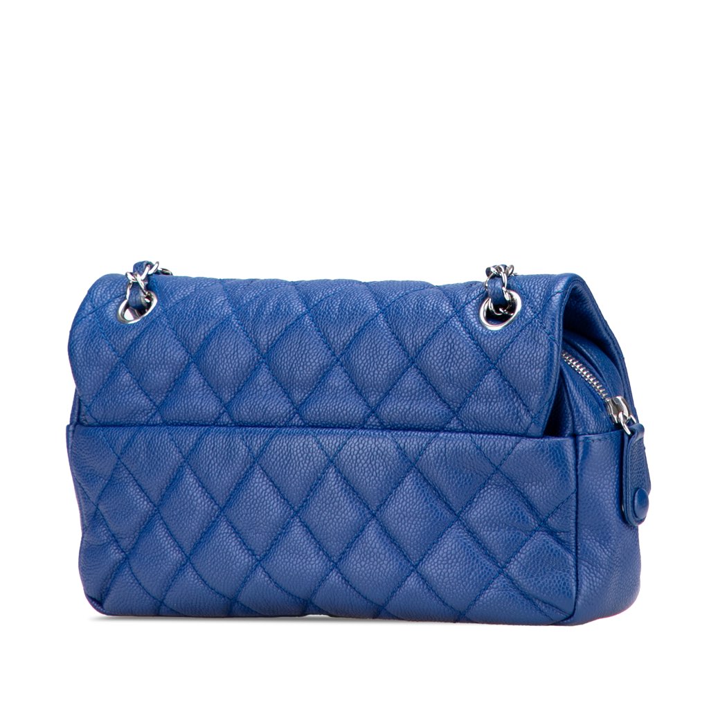 Chanel Medium Quilted Caviar Easy Flap - 2