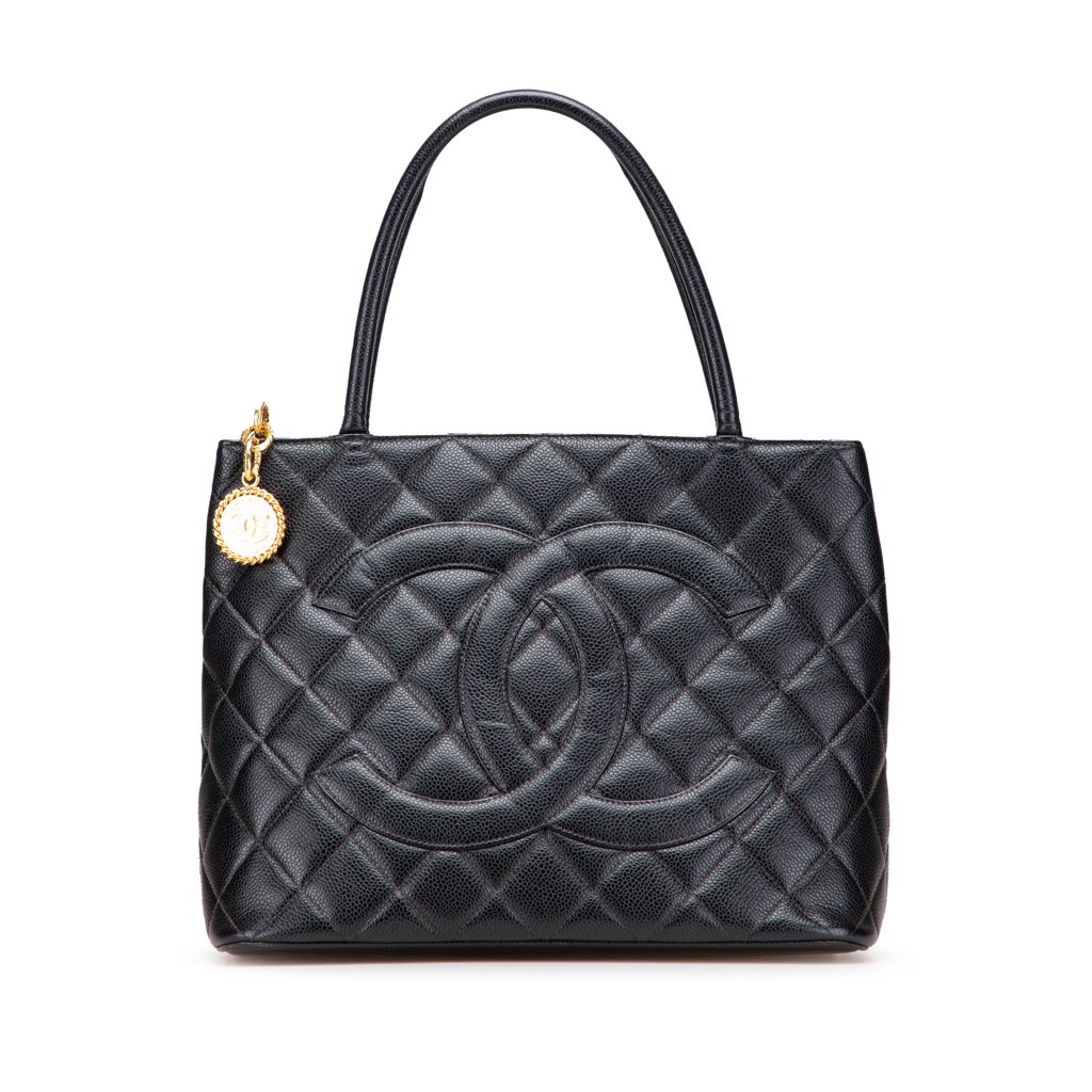 Chanel Caviar Medallion Tote