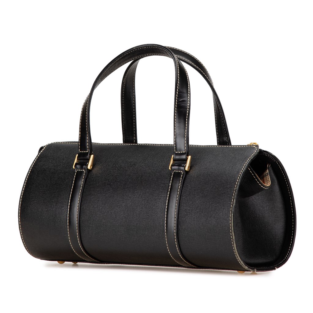 Burberry Leather Handbag - Back view