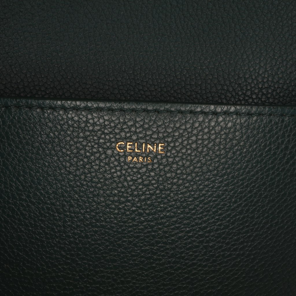 Celine Medium Leather Seau Sangle Bucket - 5