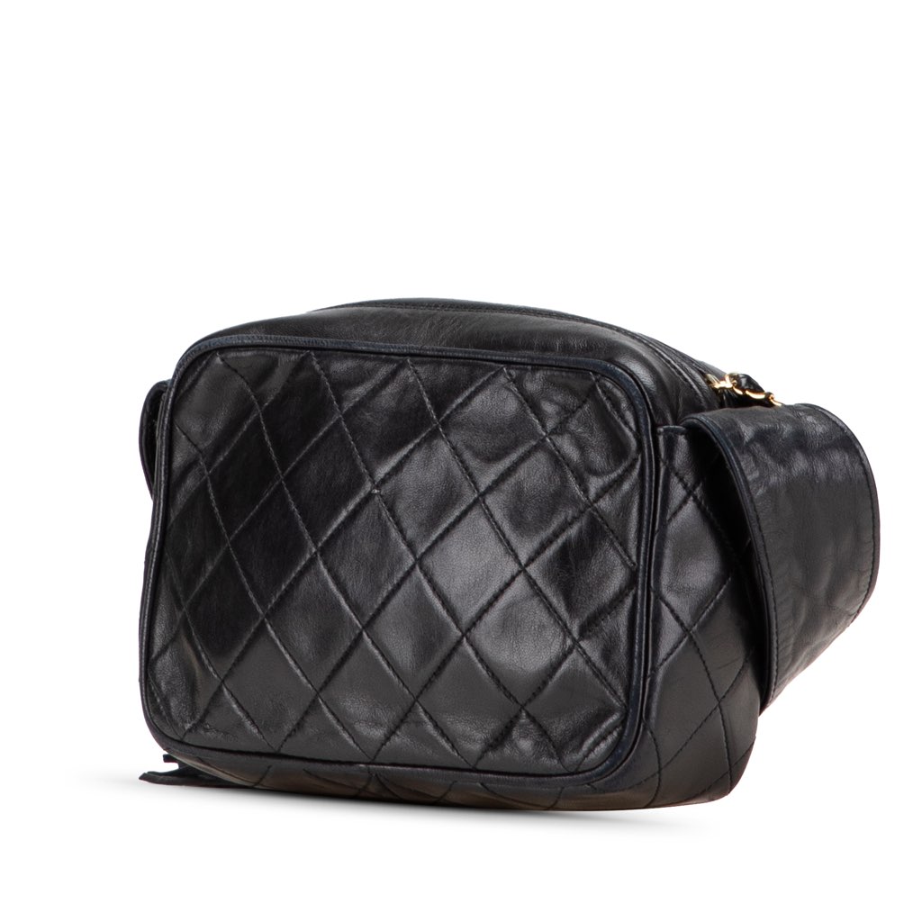Chanel Mini CC Diamond Quilted Lambskin Tassel Camera Bag - 2