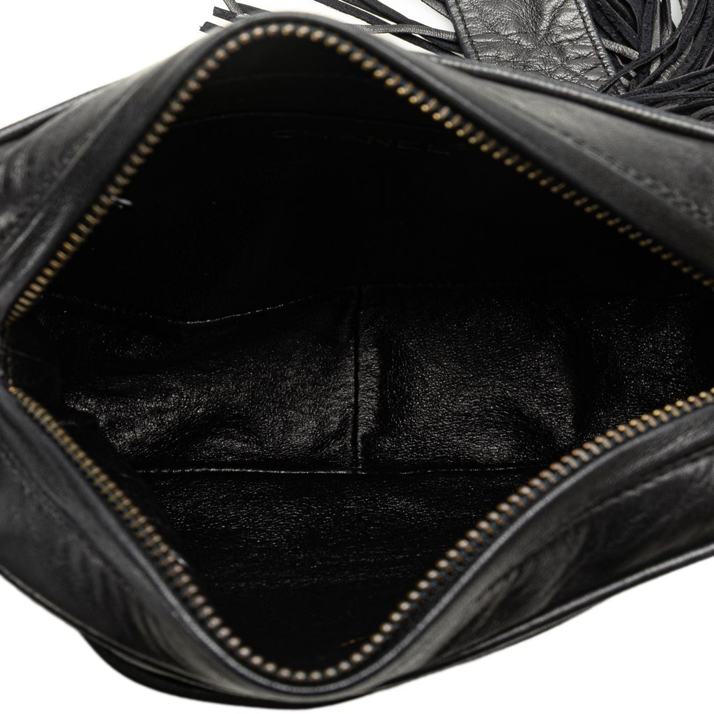 Chanel Mini CC Diamond Quilted Lambskin Tassel Camera Bag - 4