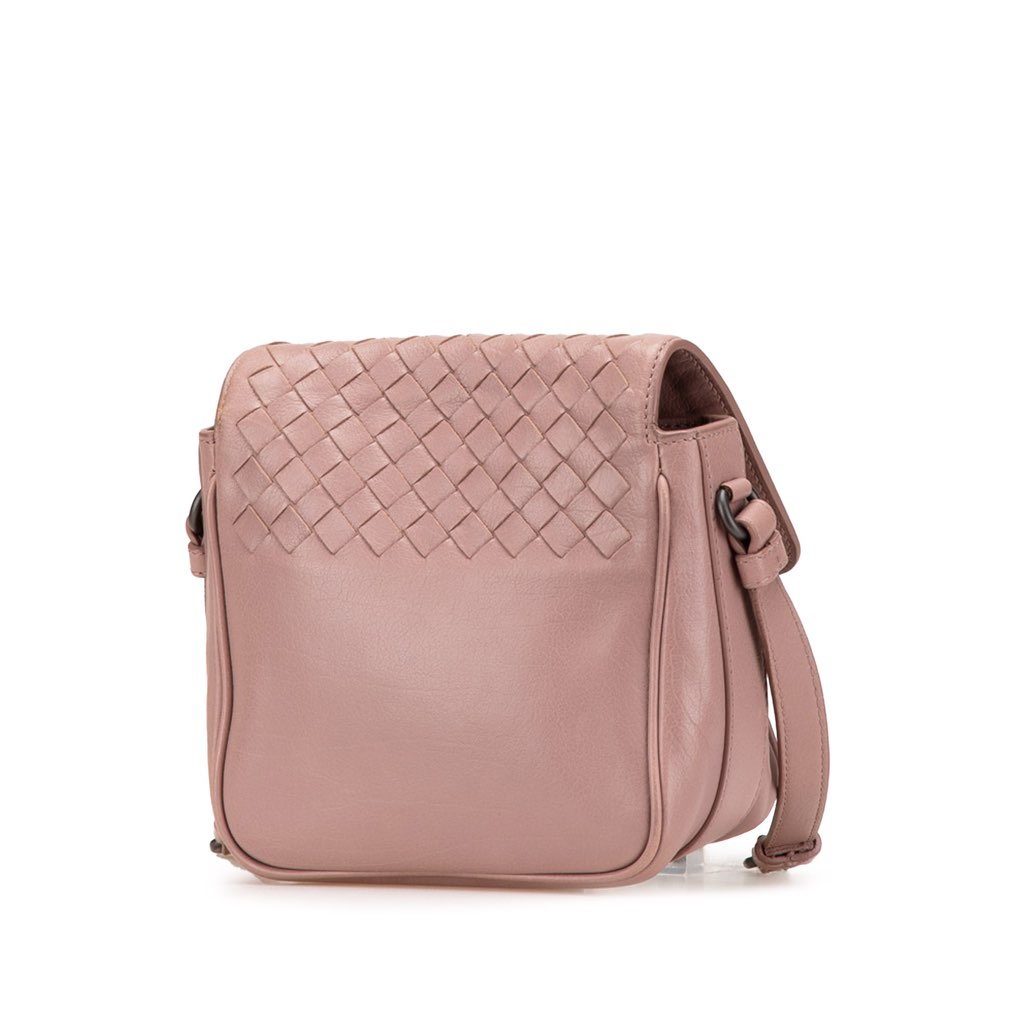 Bottega Veneta Nappa Intrecciato Flap Crossbody - 2