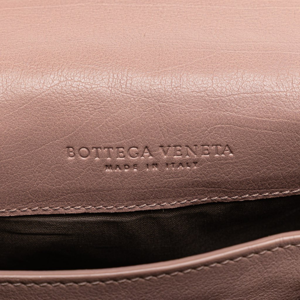 Bottega Veneta Nappa Intrecciato Flap Crossbody - 5