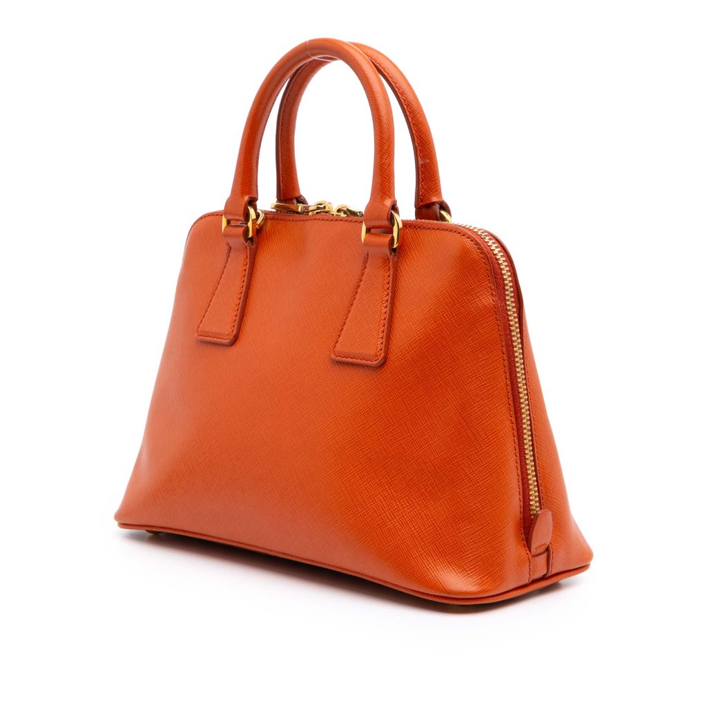 Prada Small Saffiano Lux Promenade Satchel - 2