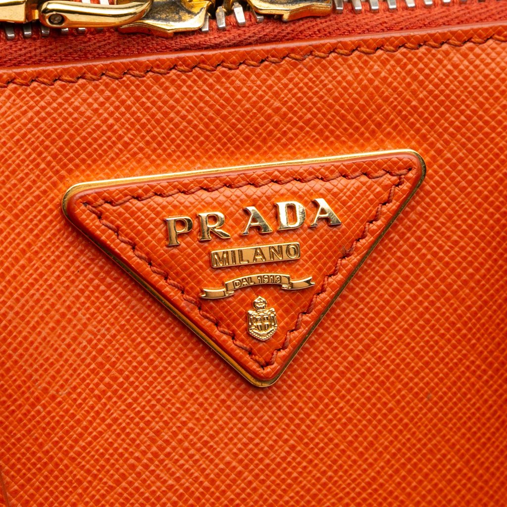 Prada Small Saffiano Lux Promenade Satchel - 5