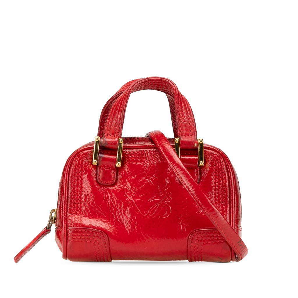 Loewe Micro Patent Amazona Satchel