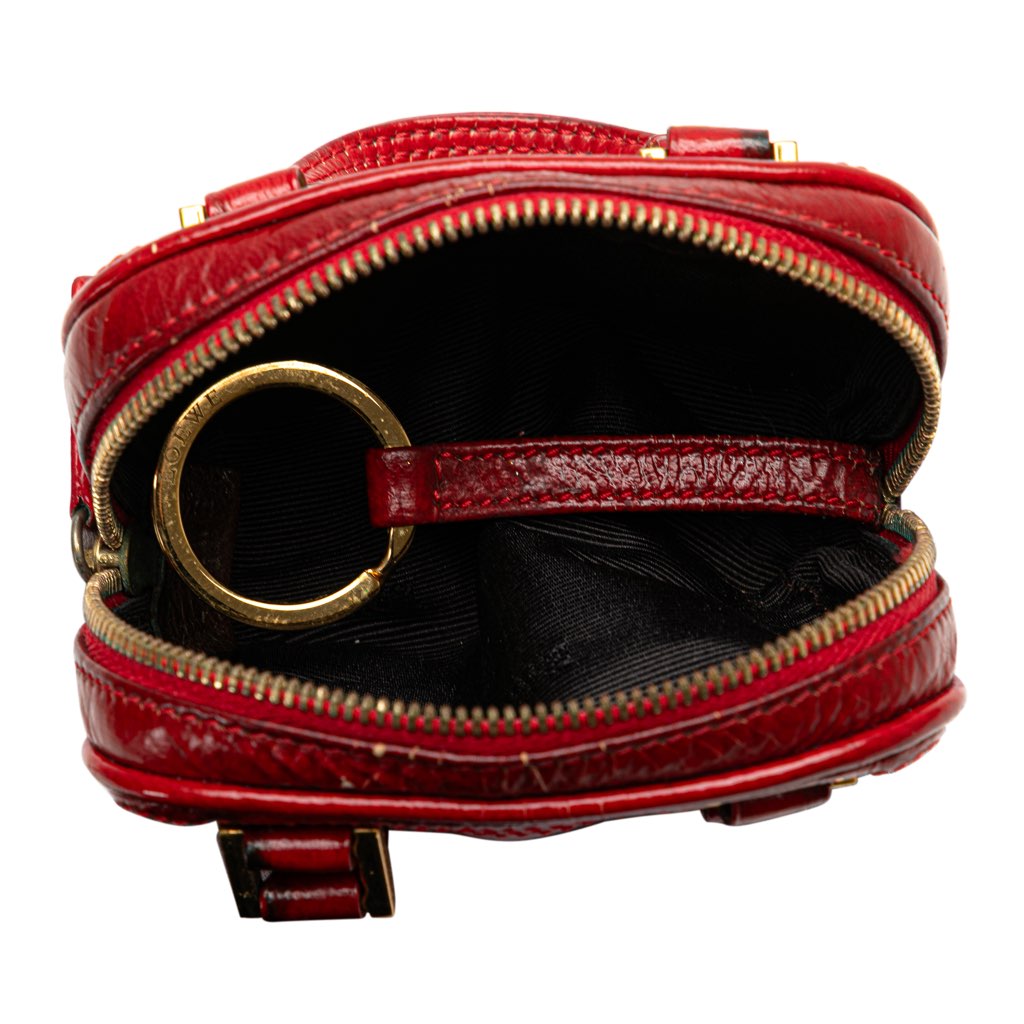 Loewe Micro Patent Amazona Satchel - 4