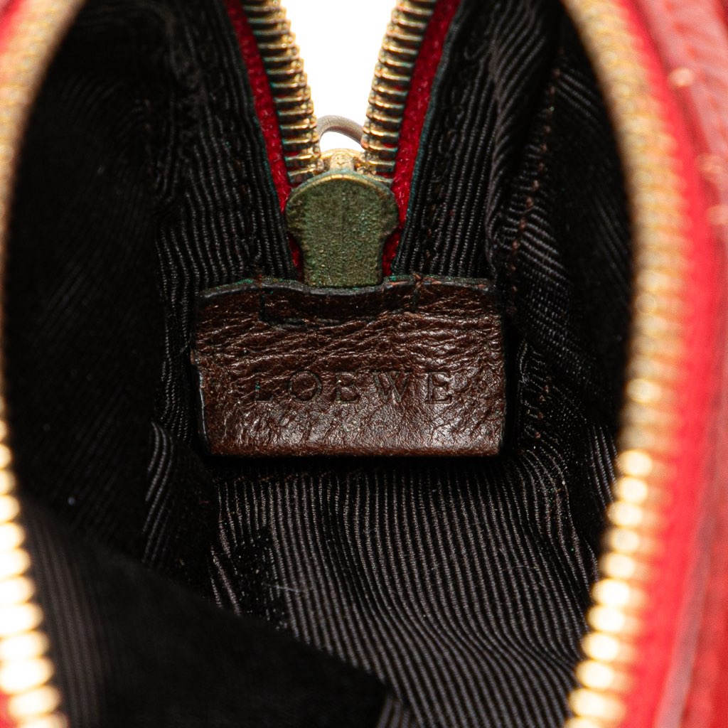 Loewe Micro Patent Amazona Satchel - 5