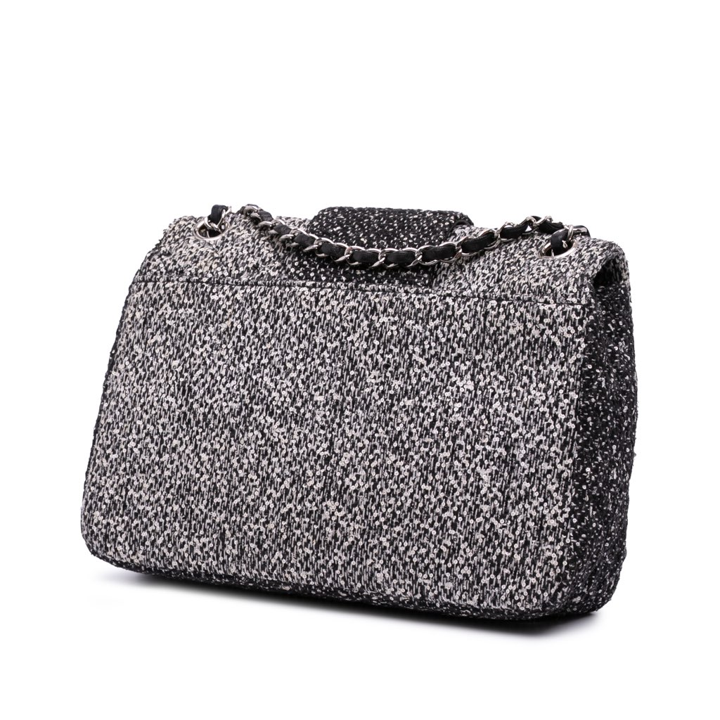Chanel Tweed and Sequin Elementary Chic Flap - 2