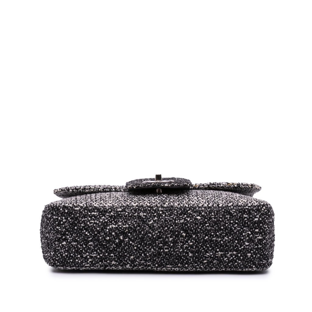 Chanel Tweed and Sequin Elementary Chic Flap - 3