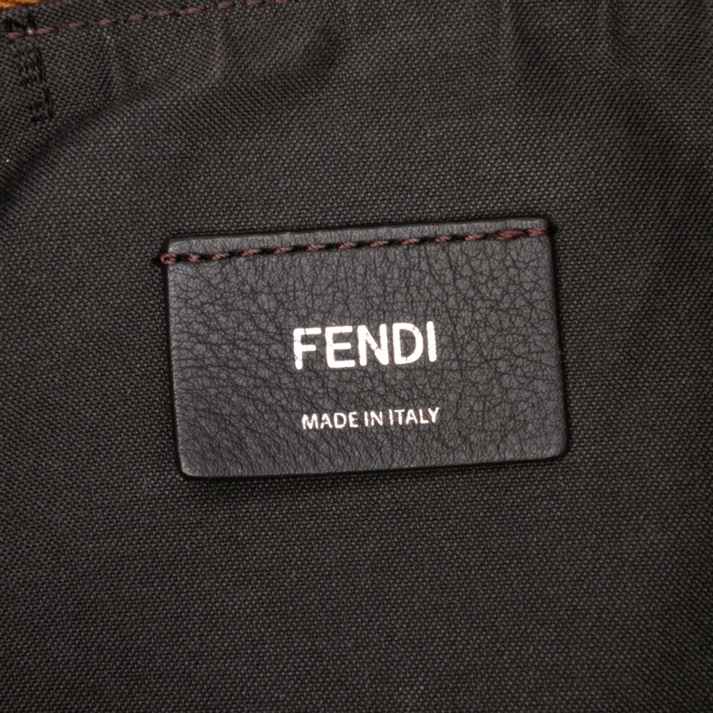 Fendi Medium Leather Fendigraphy Hobo - Side view