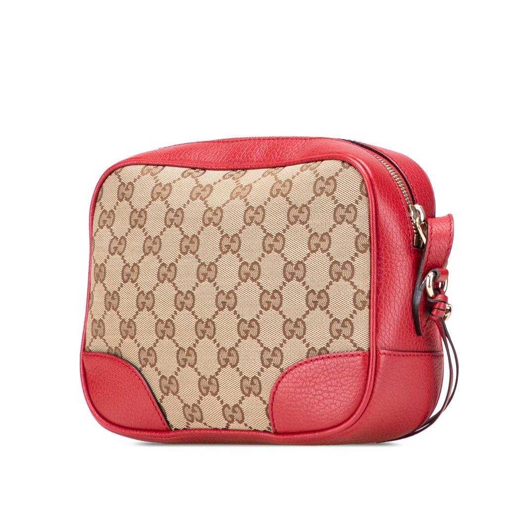 Gucci GG Canvas Bree Crossbody - Back view
