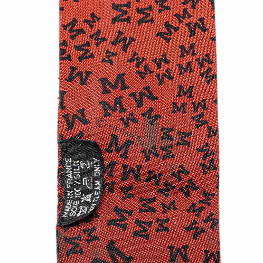 Hermès Scattered Letters Silk Twilly Scarf - 3