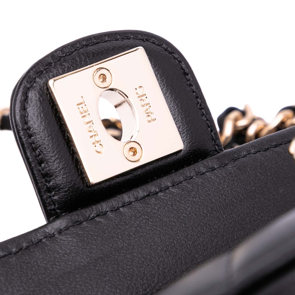 Chanel Mini Lambskin CC in Love Heart Crossbody - Image 10