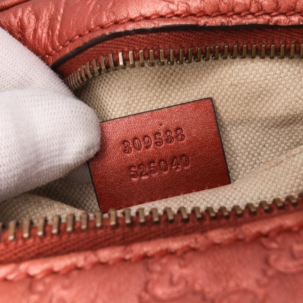 Gucci Metallic Microguccissima Sunshine Disco Camera Bag - 5