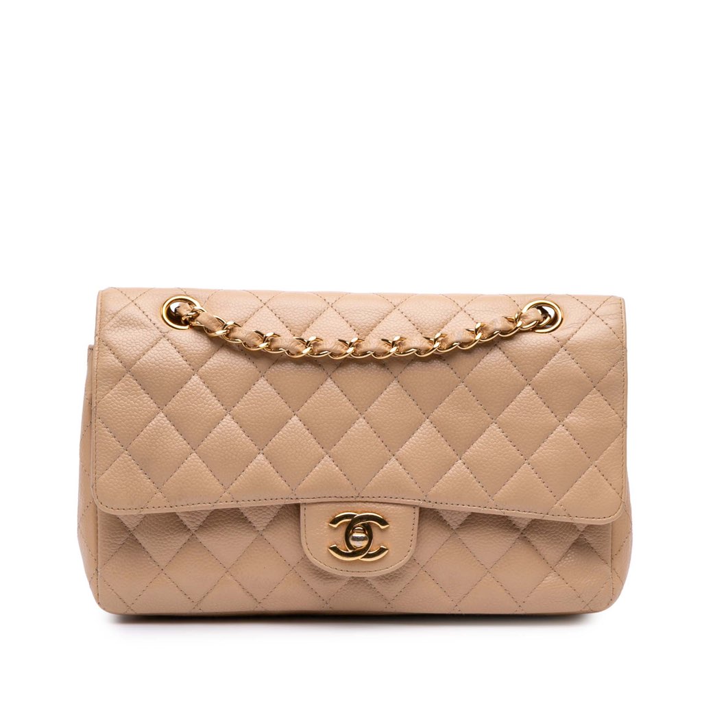 Chanel Medium Classic Caviar Double Flap