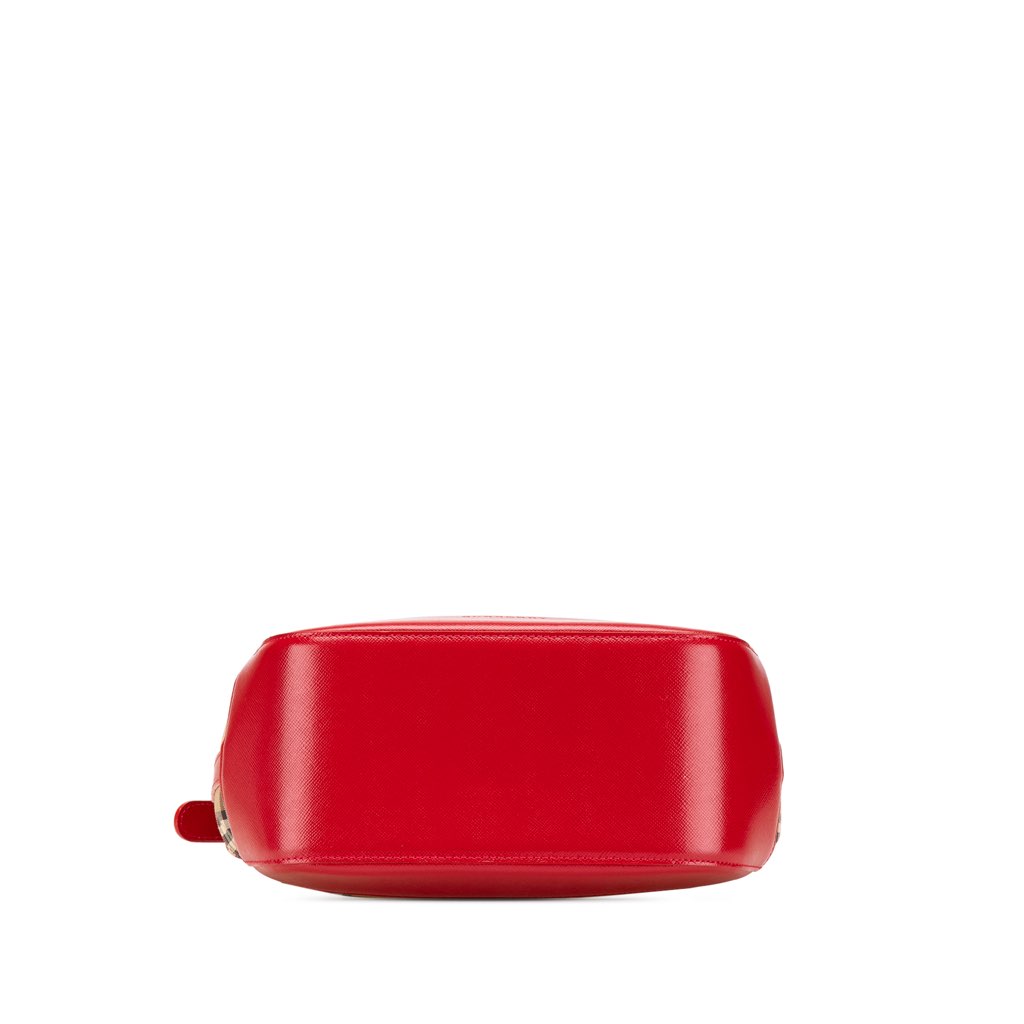 Burberry Haymarket Check Canvas Shoulder Bag - 3