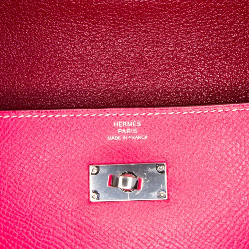 Hermès Epsom Kelly Longue Wallet - Detail 1
