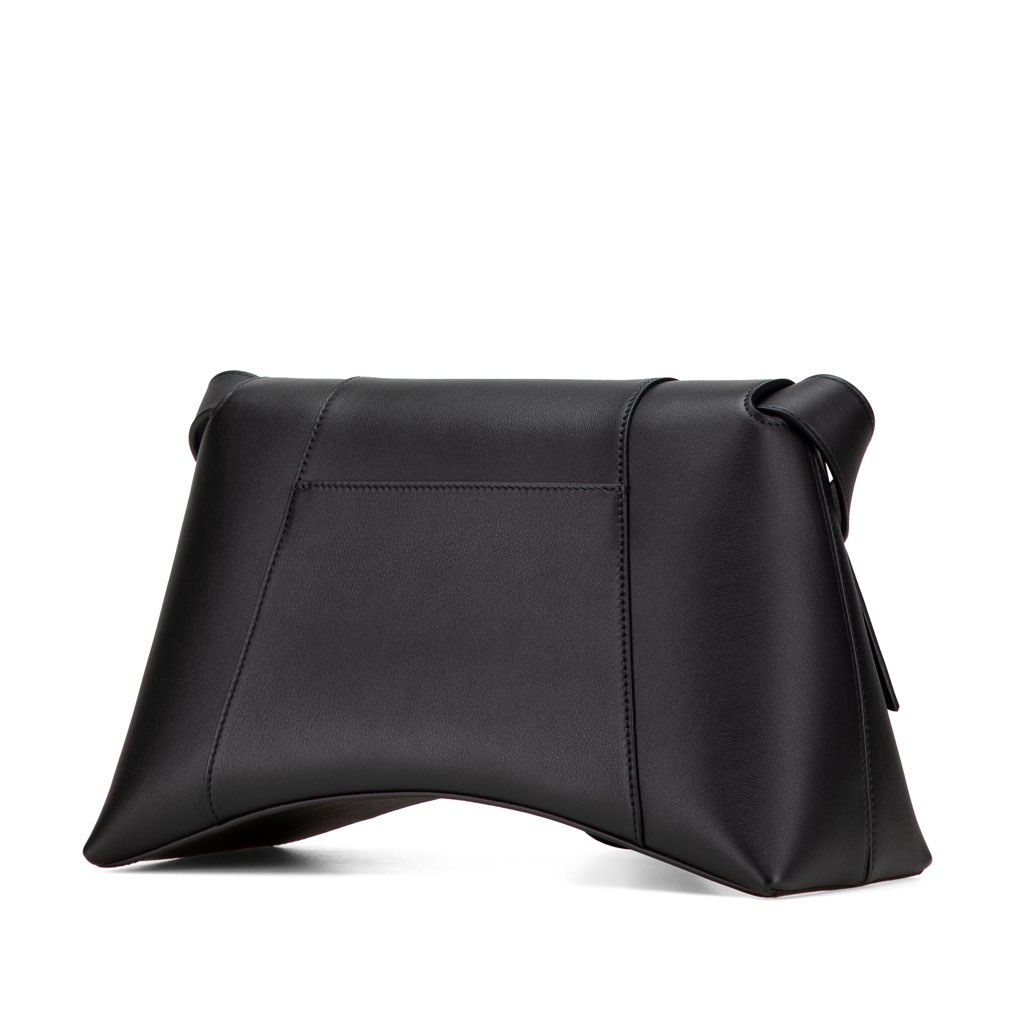 Balenciaga Medium Leather Soft Hourglass Crossbody - 2