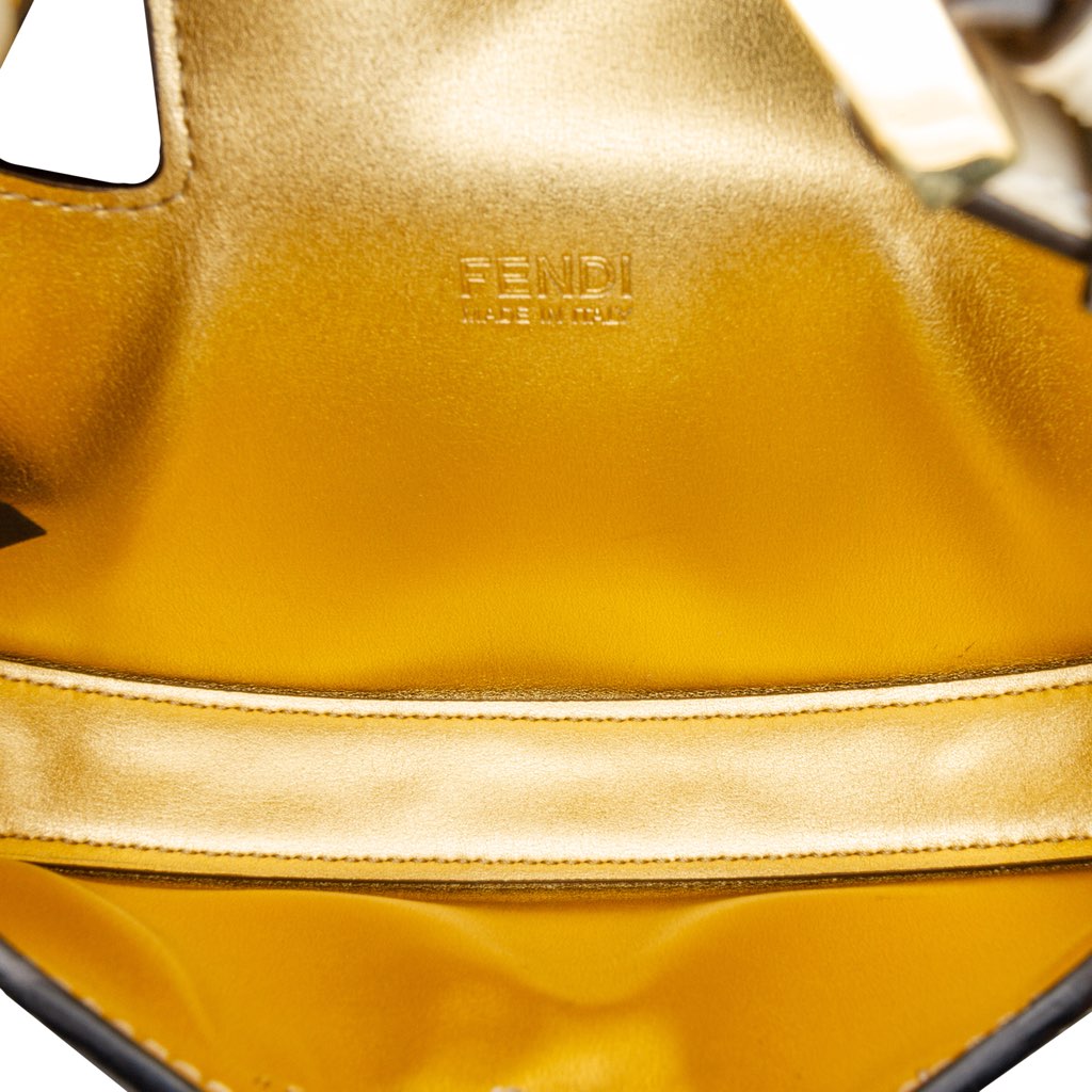 Fendi Mini Leather Cookie Hobo - 4