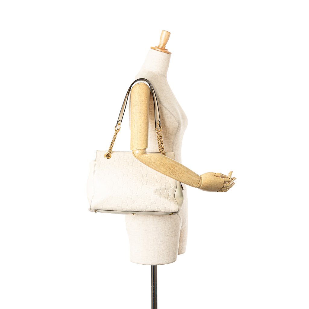 Gucci Medium Guccissima Soft Shoulder Bag - Image 12