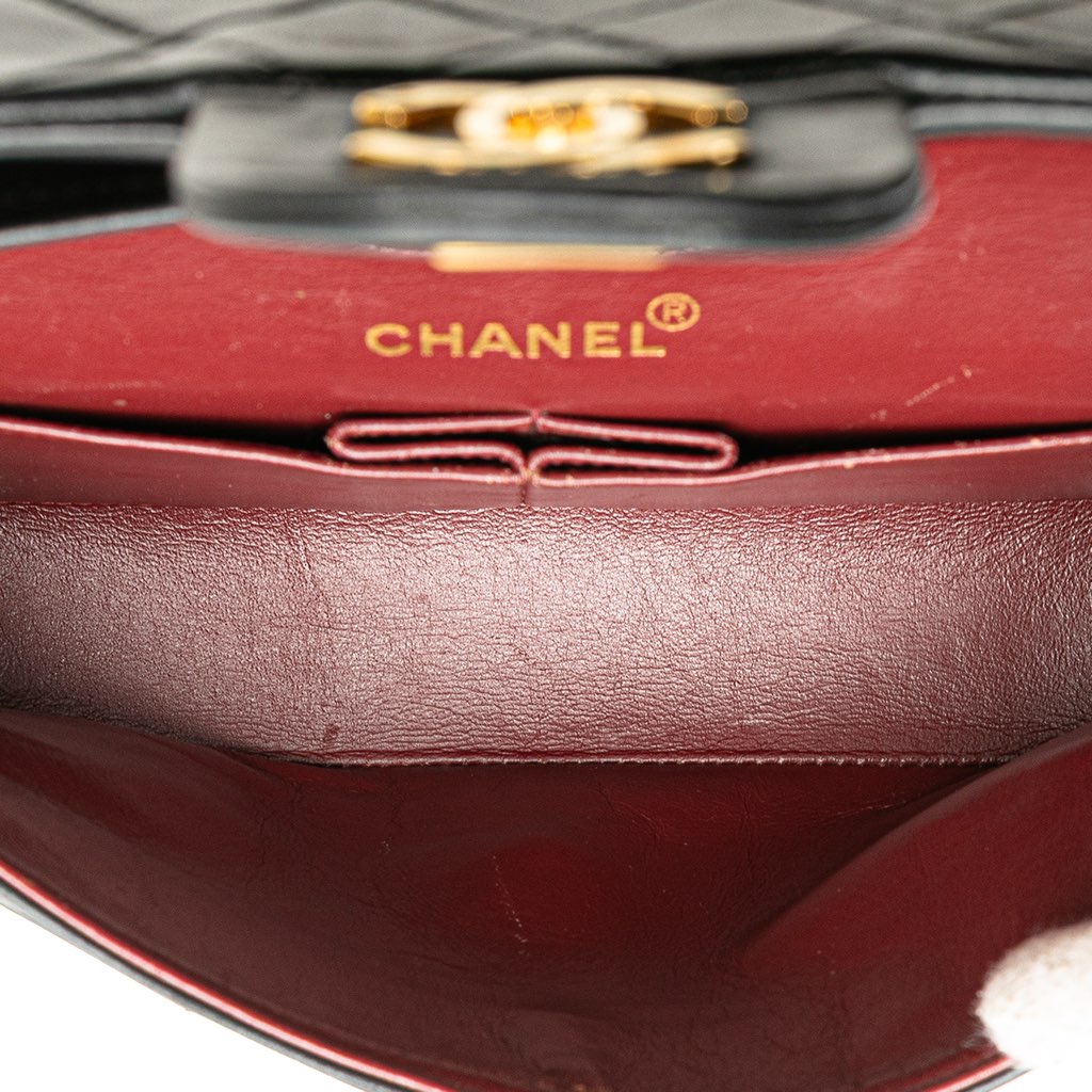 Chanel Small Classic Lambskin Double Flap - 4