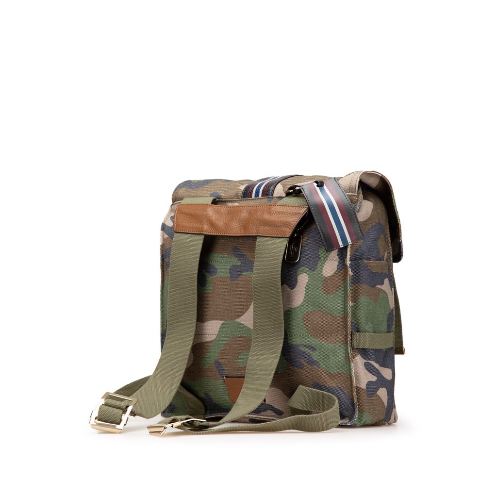 Valentino Canvas Camouflage Backpack - 2