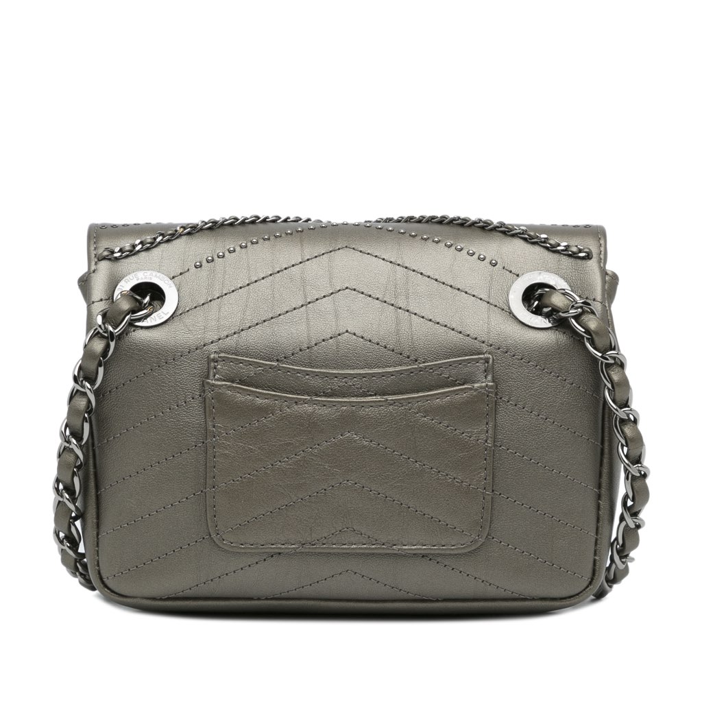 Chanel Small Chevron Data Center Envelope Flap Bag - 3