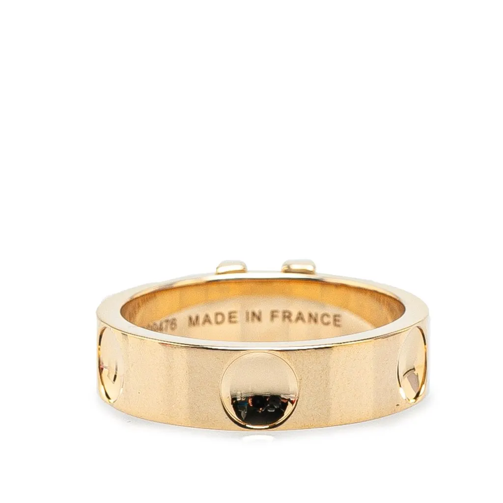 Louis Vuitton 18K Yellow Gold Empreinte Ring Gold Gold Good - Inside View