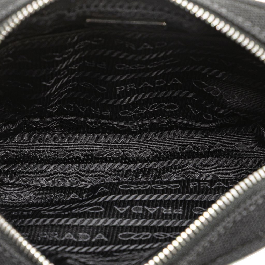 Prada Canvas Canapa Pouch - 4