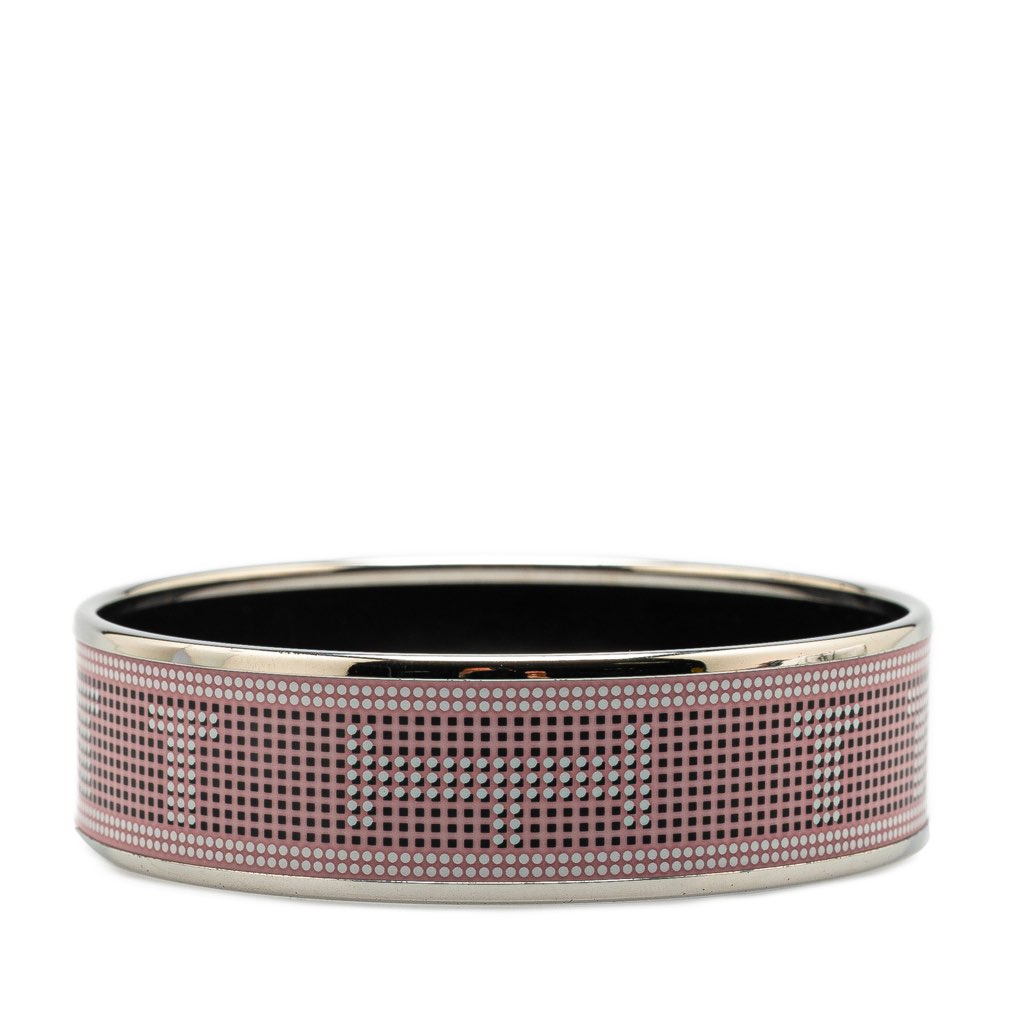 Hermès Wide H Dot Enamel Bangle 65 - 3