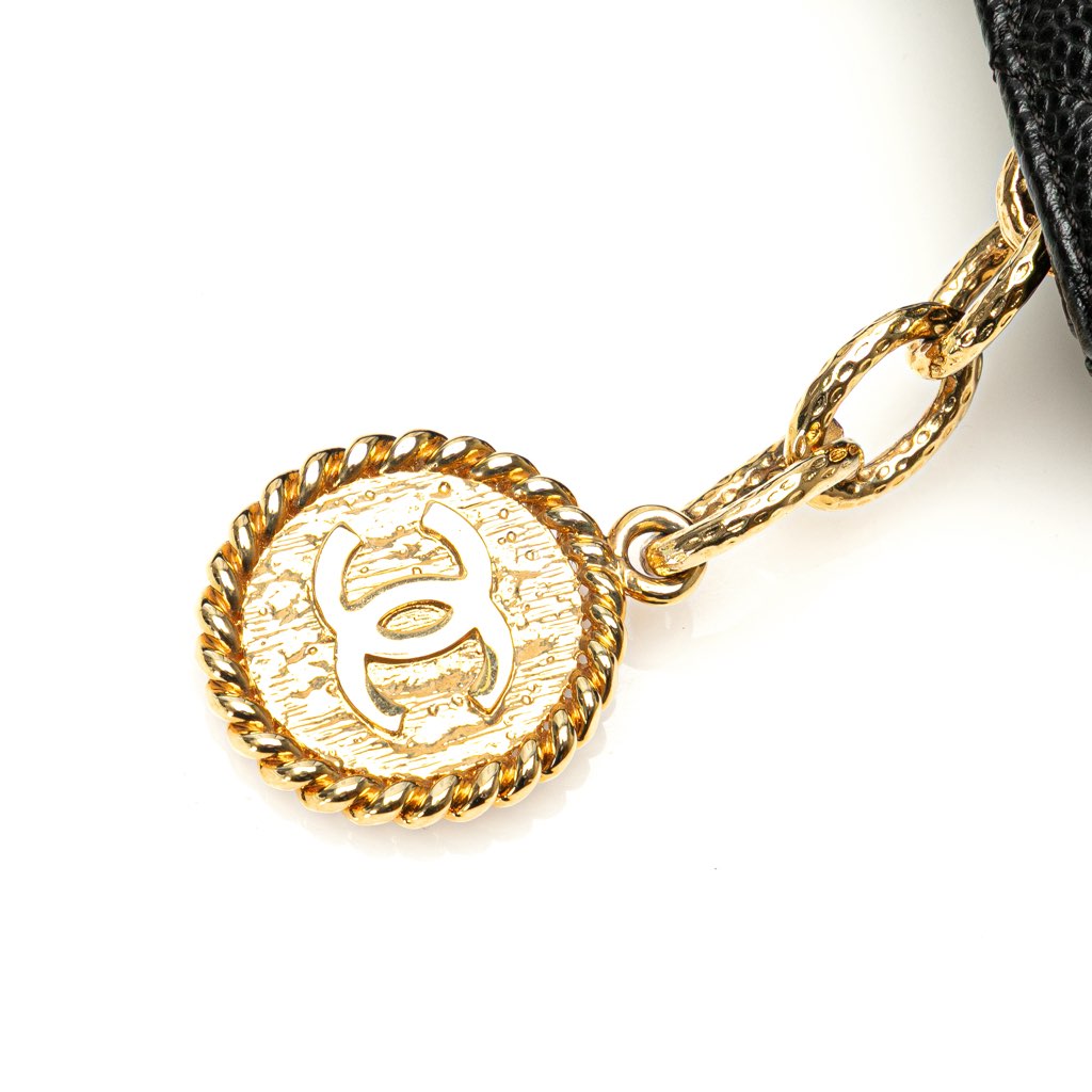 Chanel Caviar Medallion Tote - Image 10
