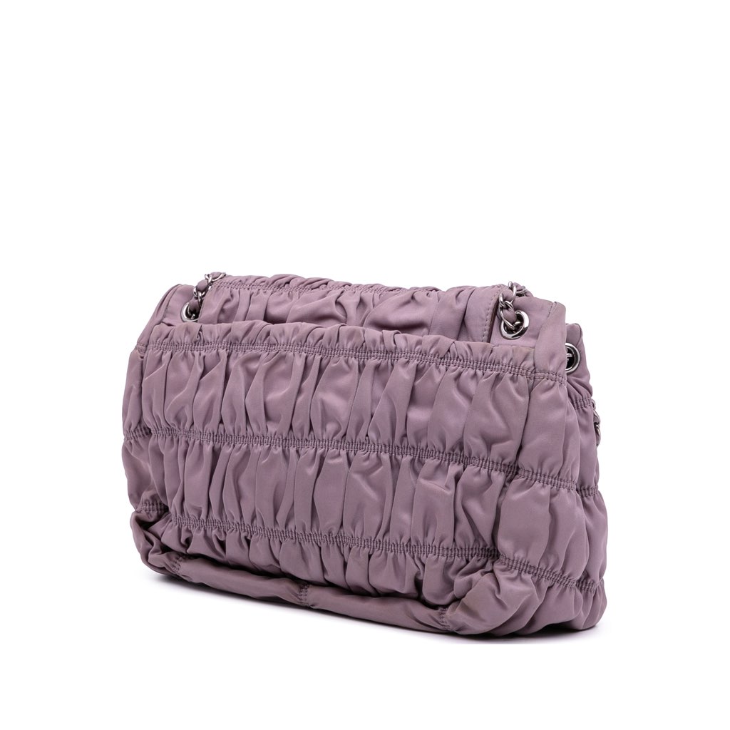 Prada Tessuto Gaufre Shoulder Bag - Back view