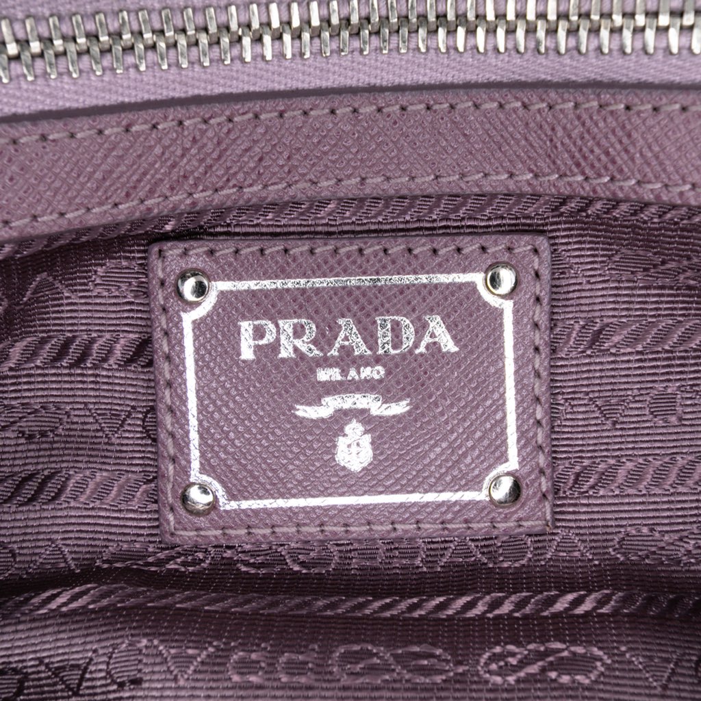 Prada Tessuto Gaufre Shoulder Bag - Side view