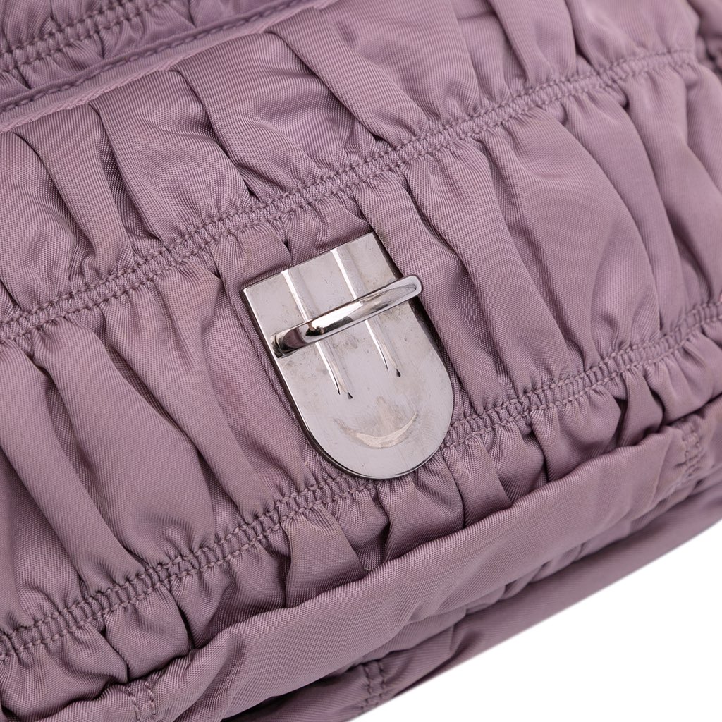 Prada Tessuto Gaufre Shoulder Bag - Image 10