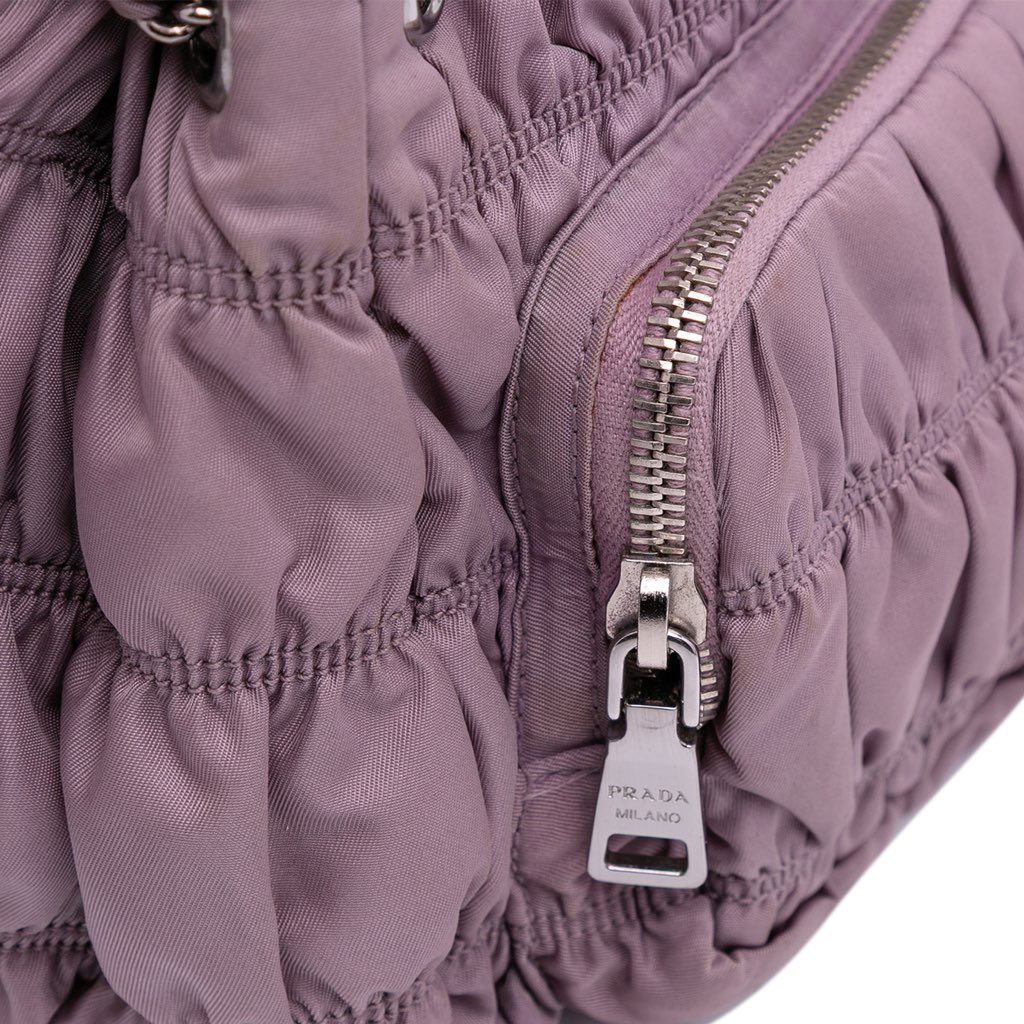 Prada Tessuto Gaufre Shoulder Bag - Image 11