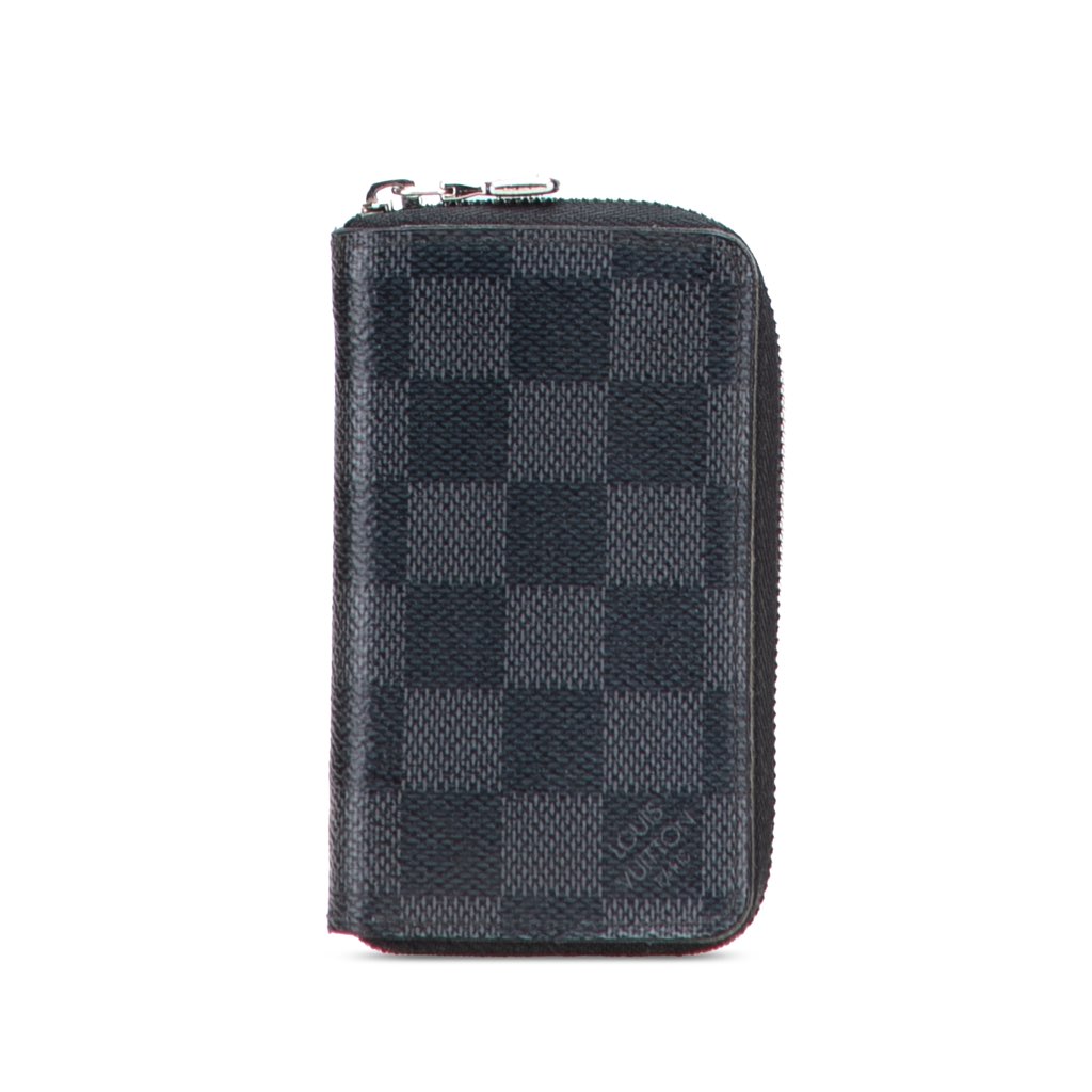Louis Vuitton Damier Graphite Vertical Zippy Coin Purse