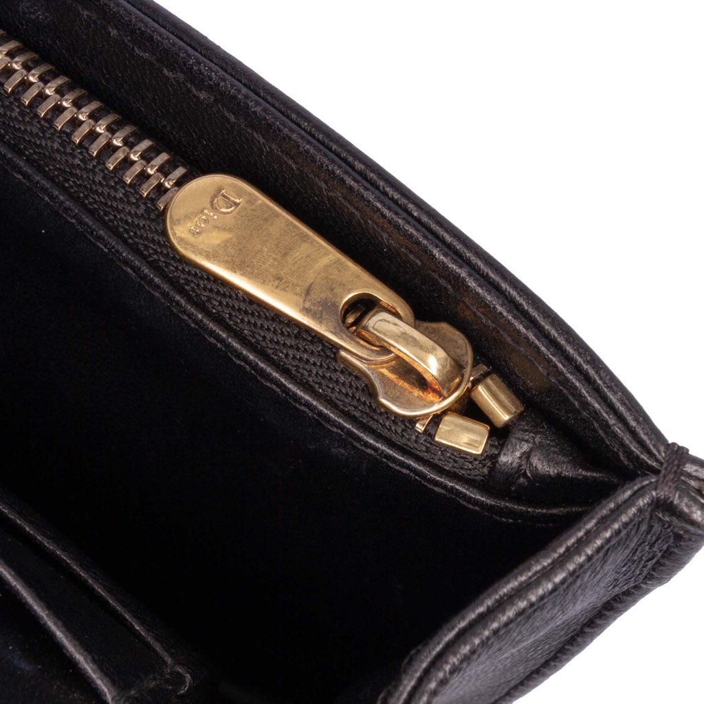 Dior Calfskin Studded Diorama Wallet on Chain - 5