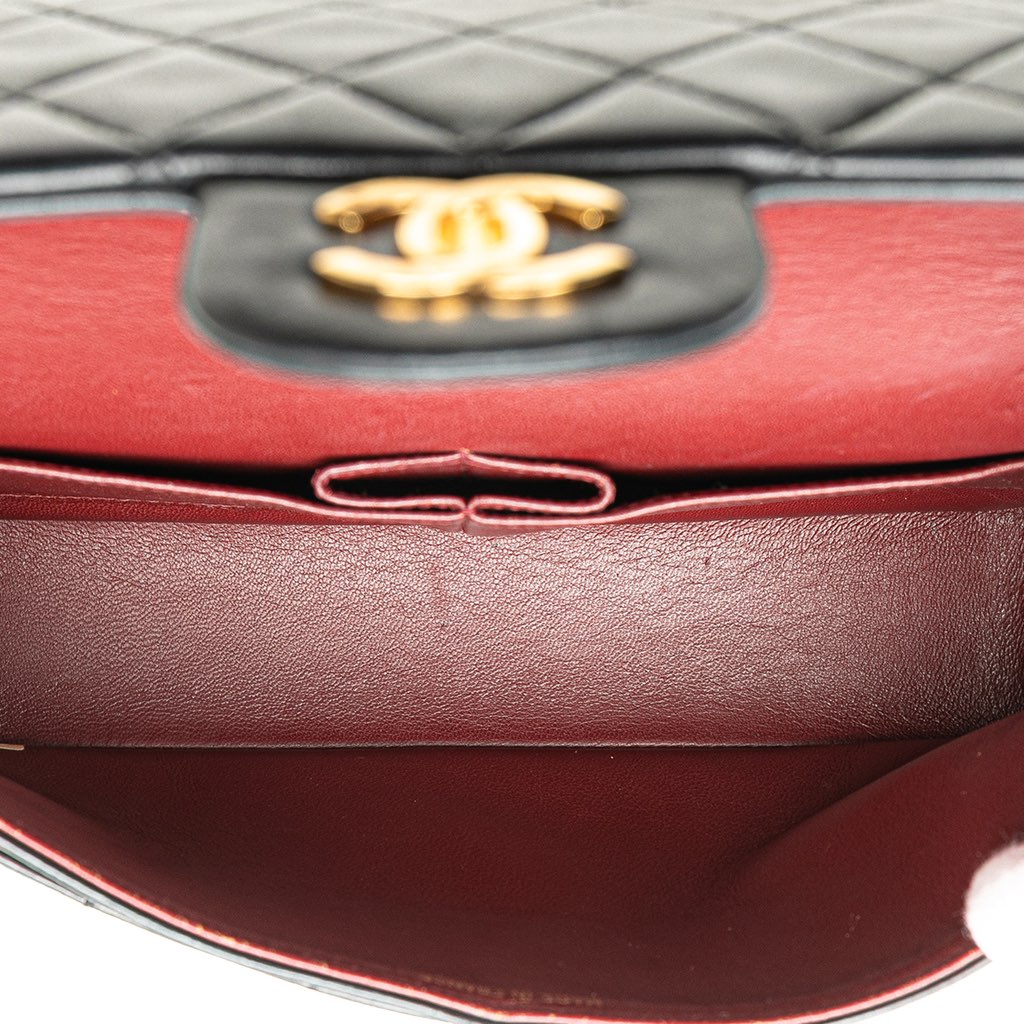 Chanel Medium Classic Lambskin Double Flap - 4