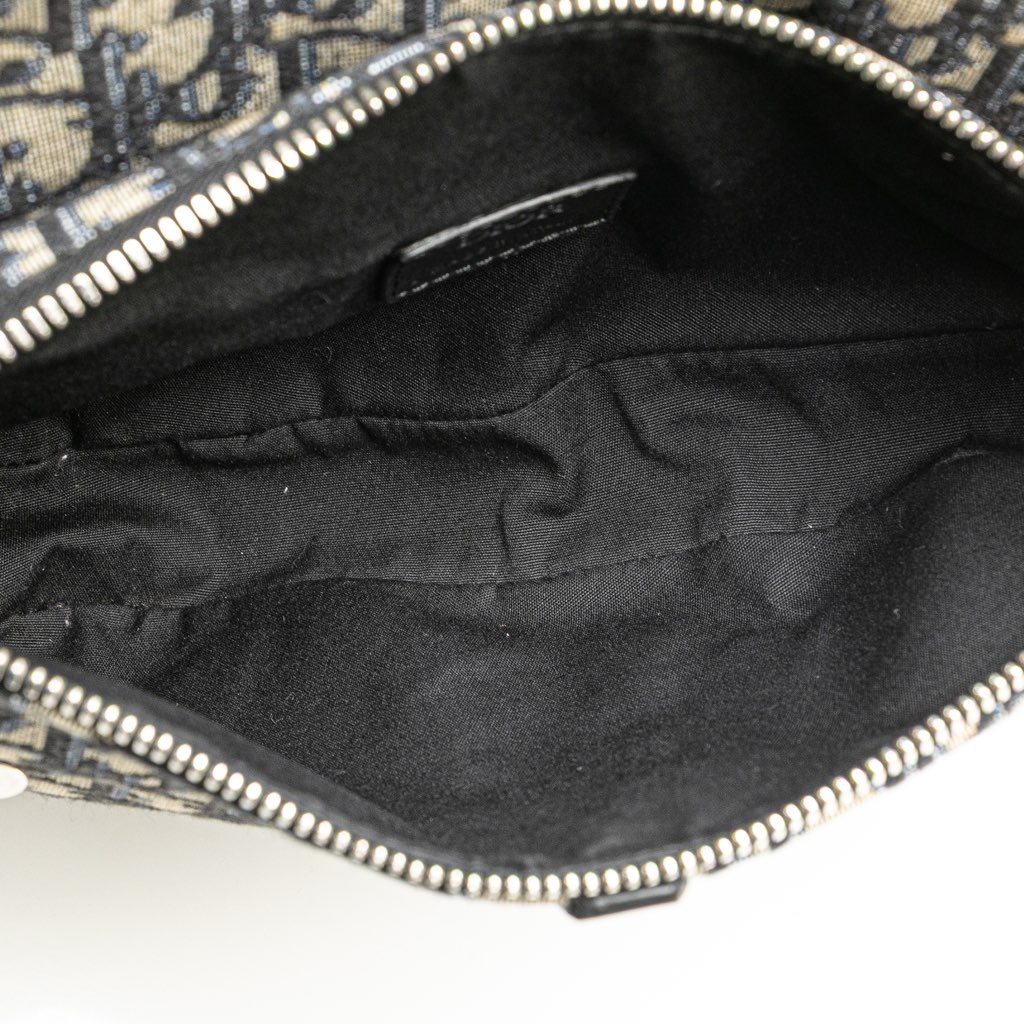 Dior Oblique Canvas Saddle Crossbody - 4